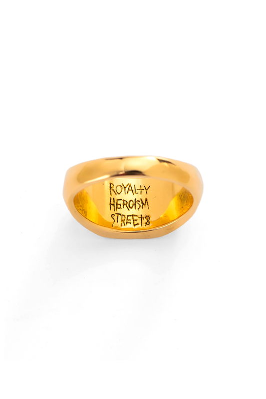 18k Ox Dripps 1999 Signet Ring (6619770945651)