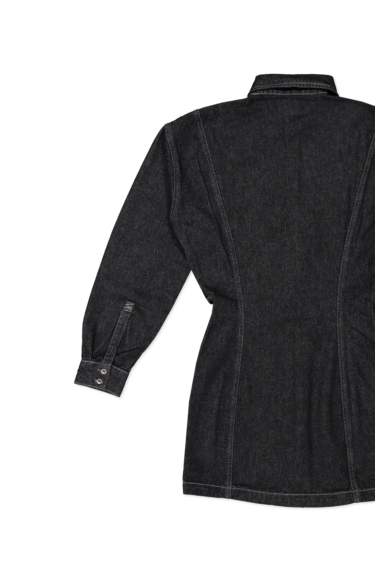 Cutout Shirt Dress (6992840523891)