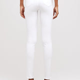 Lagence Marguerite High Rise Skinny Blanc Back Model Image (6537924640883)