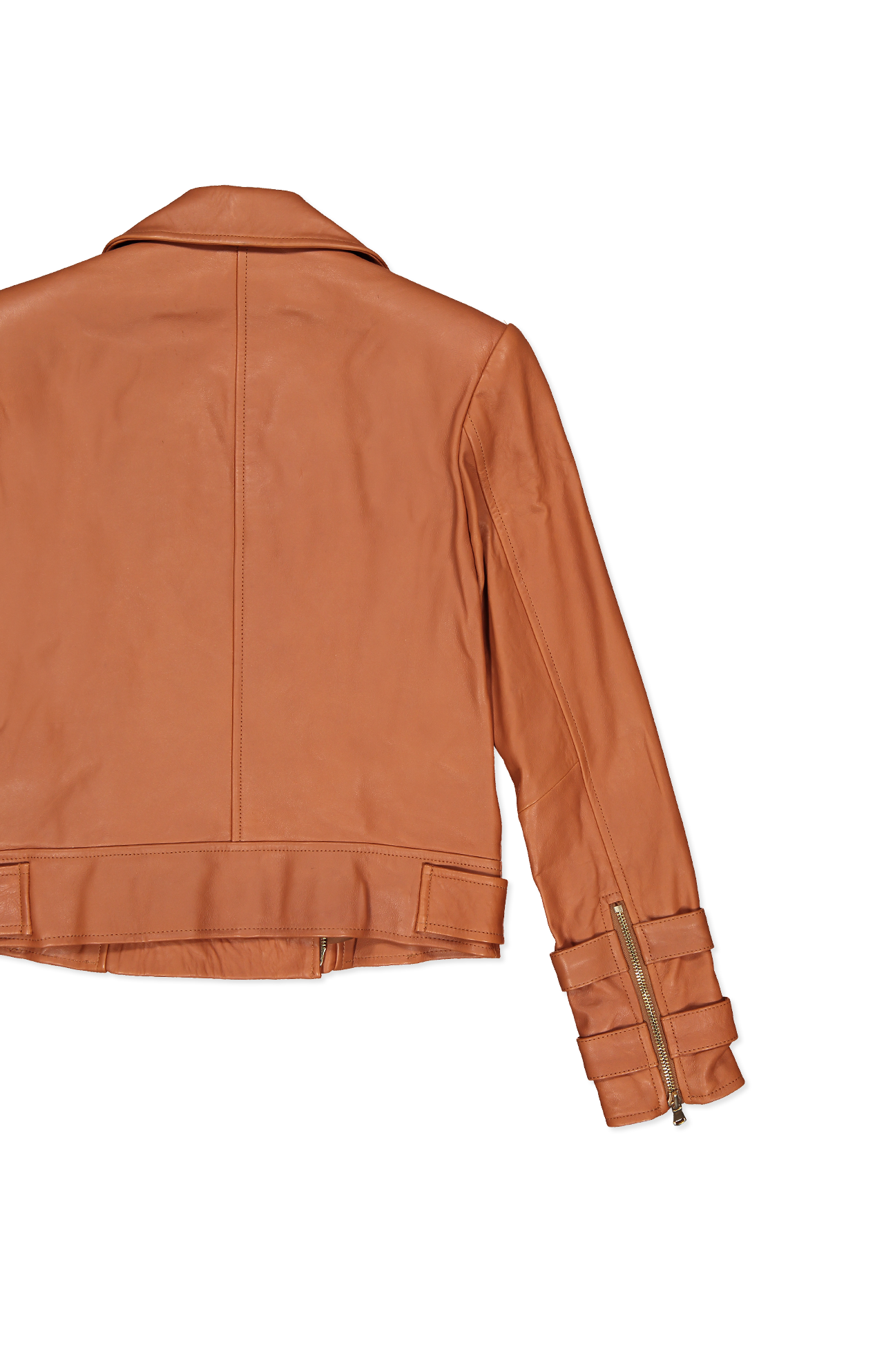 Billie Belted Leather Jacket (6962086641779)