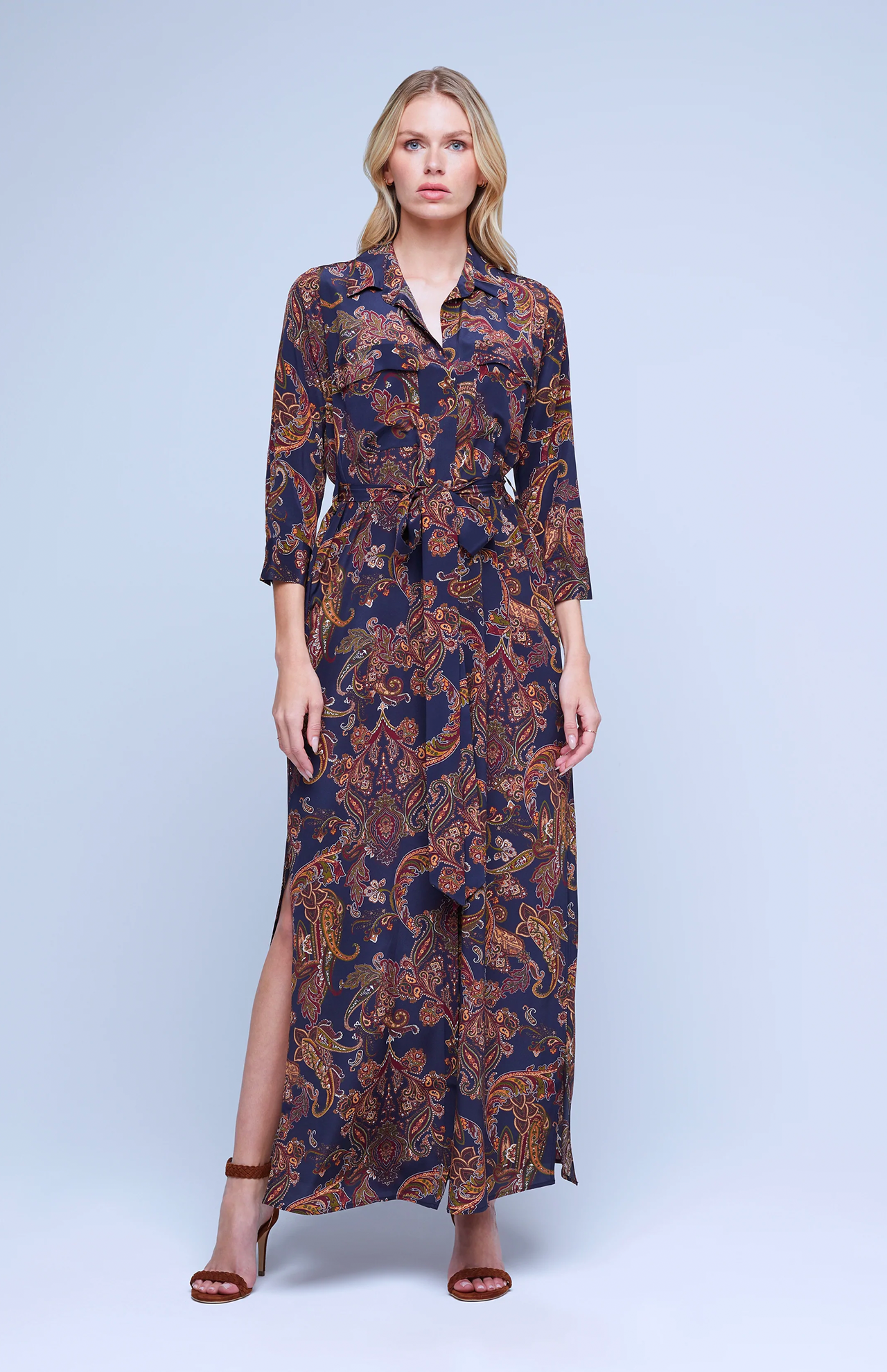 L'agence Women's Cameron Long Shirt Dress | A.K. Rikk's