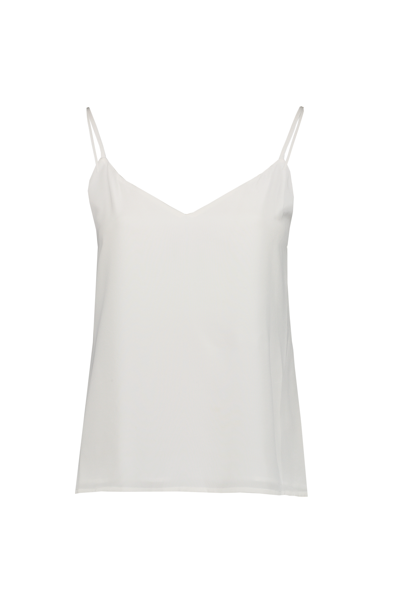 Lagence Jane Spaghetti Strap Top Off White Front Mannequin Image (6716948938867)