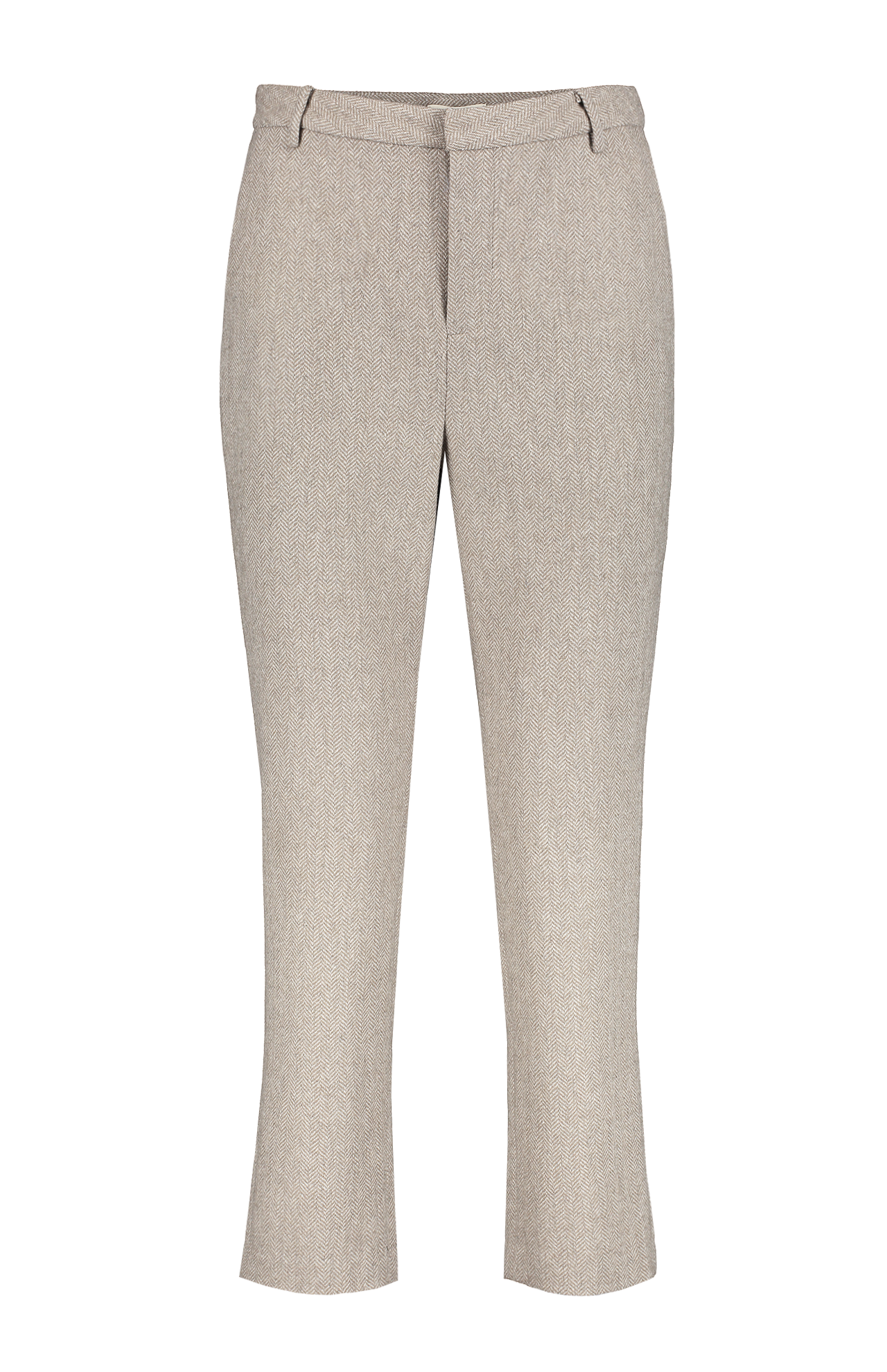 Lagence Ludivine Trouser Taupe Grey Front Mannequin Image (7025423646835)