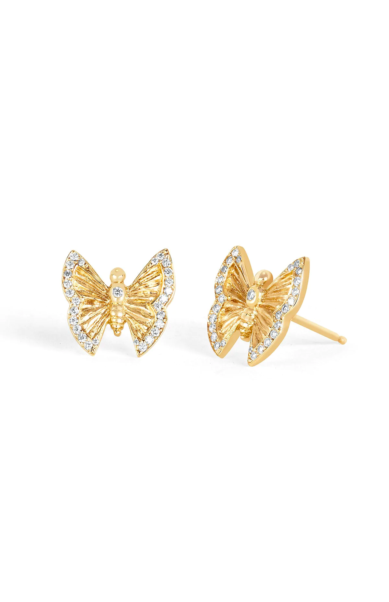 Metamorphosis Butterfly Studs (6978996207731)