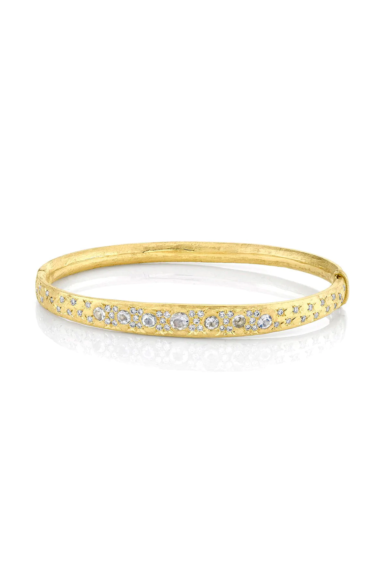 Pavé 7 Diamond Queen Bracelet (6978996076659)