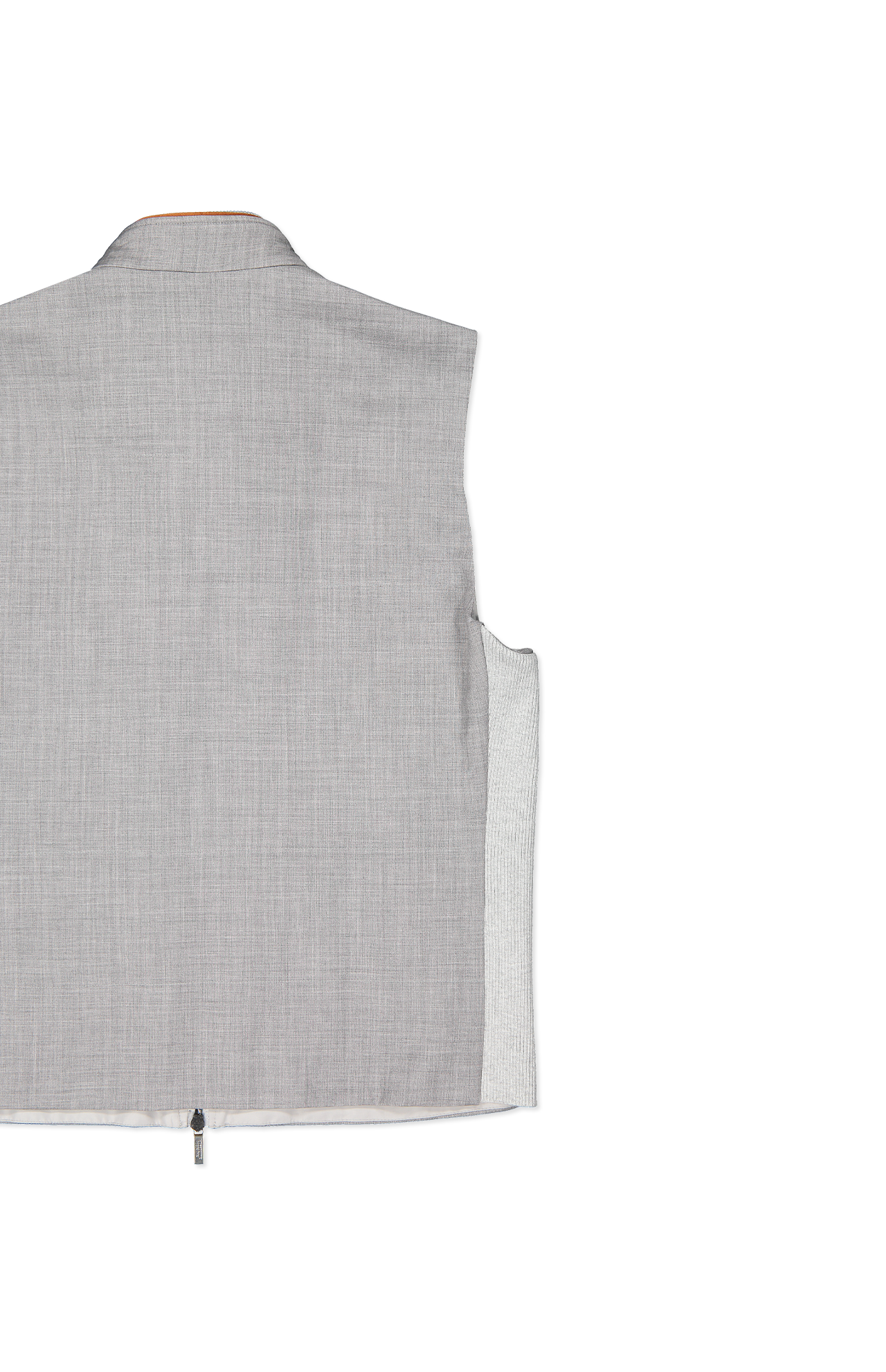Vest With Knitted Sides (7086711373939)