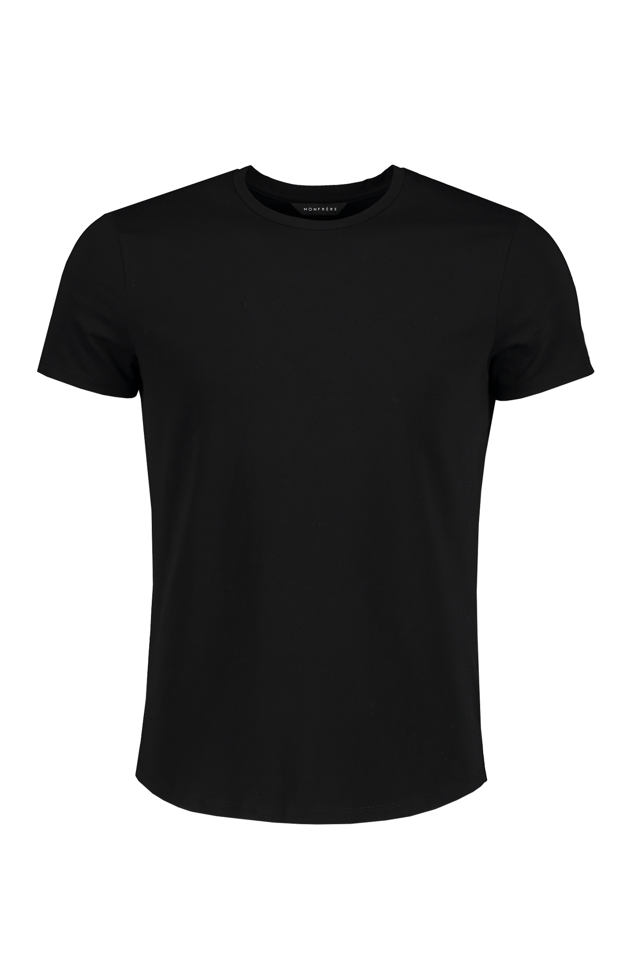 Monfrere Dann Noir Tee Front Mannequin Image (6941035593843)