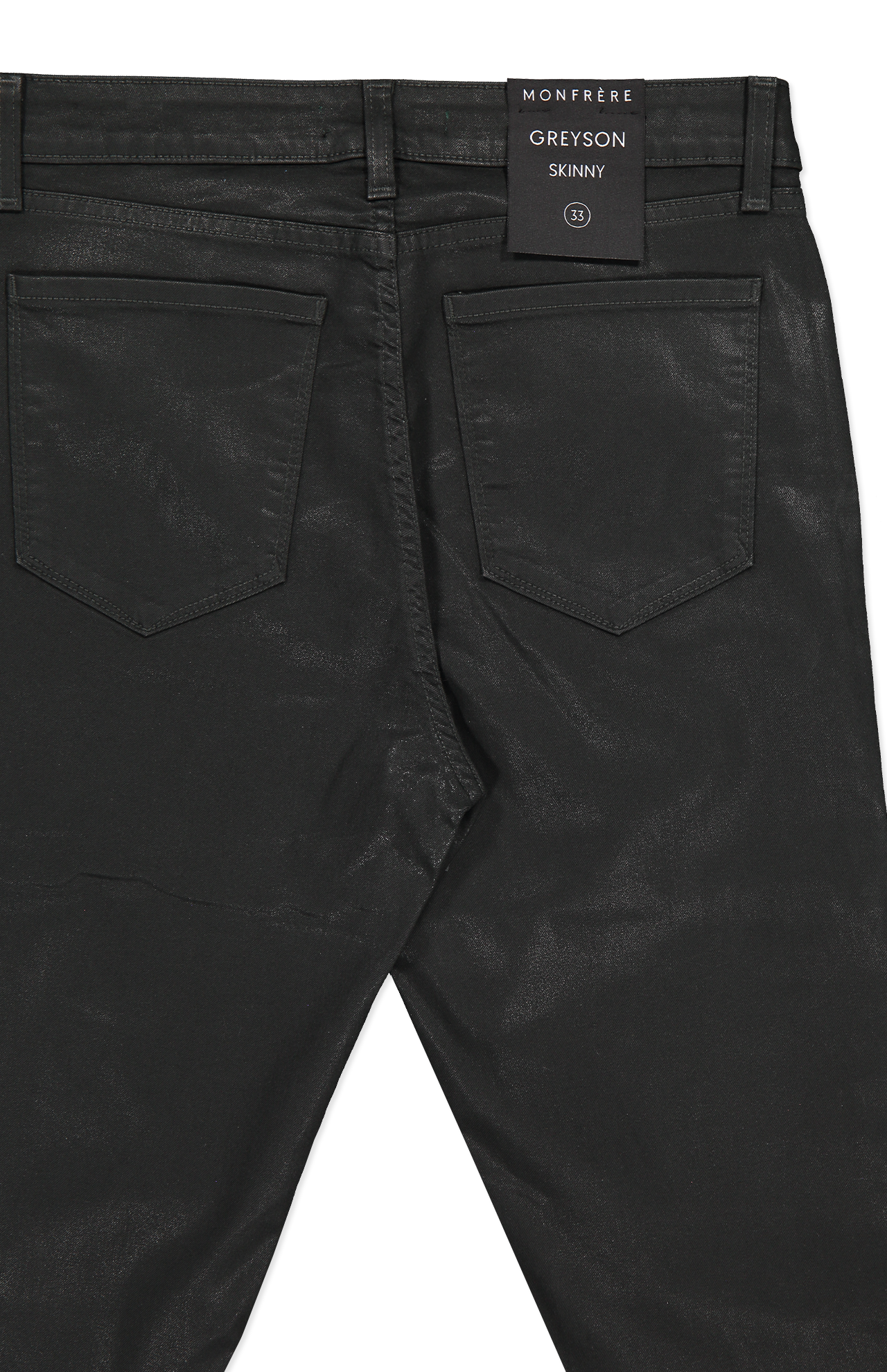 Greyson Skinny Fit Coated Malachite Jeans (6941018128499)