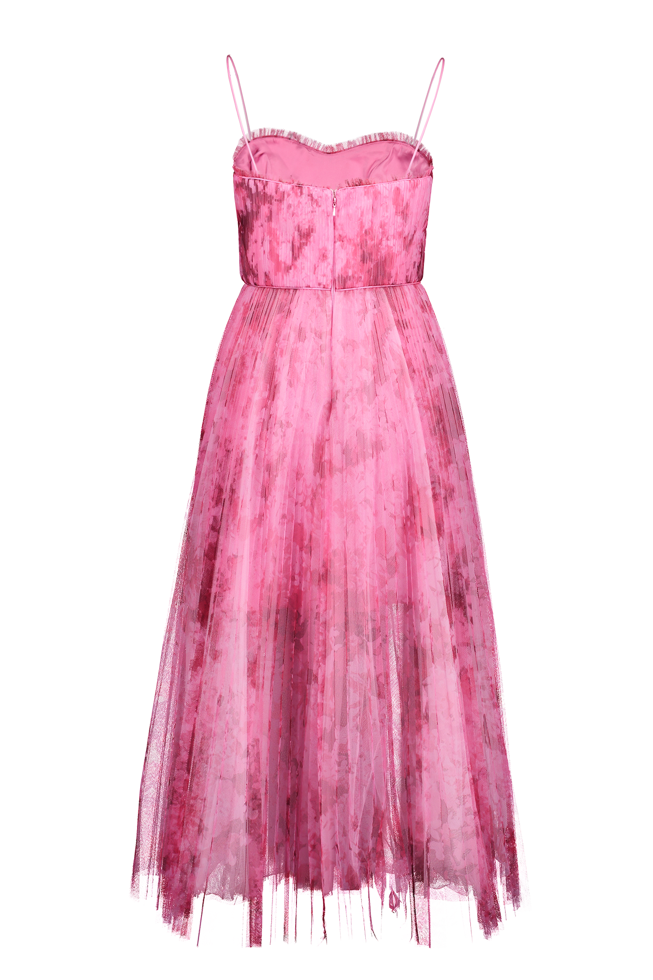 Sleeveless Tulle Long Dress (7086711570547)