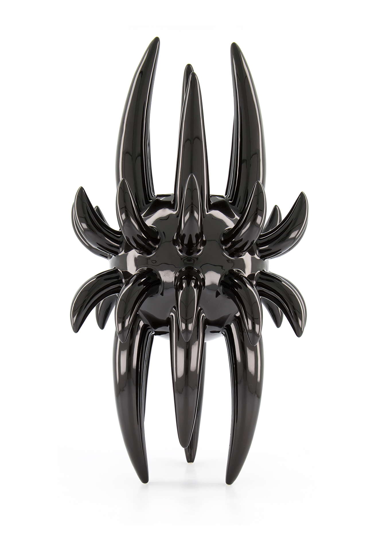 Medium Black Horned Vessel (4582718341235)