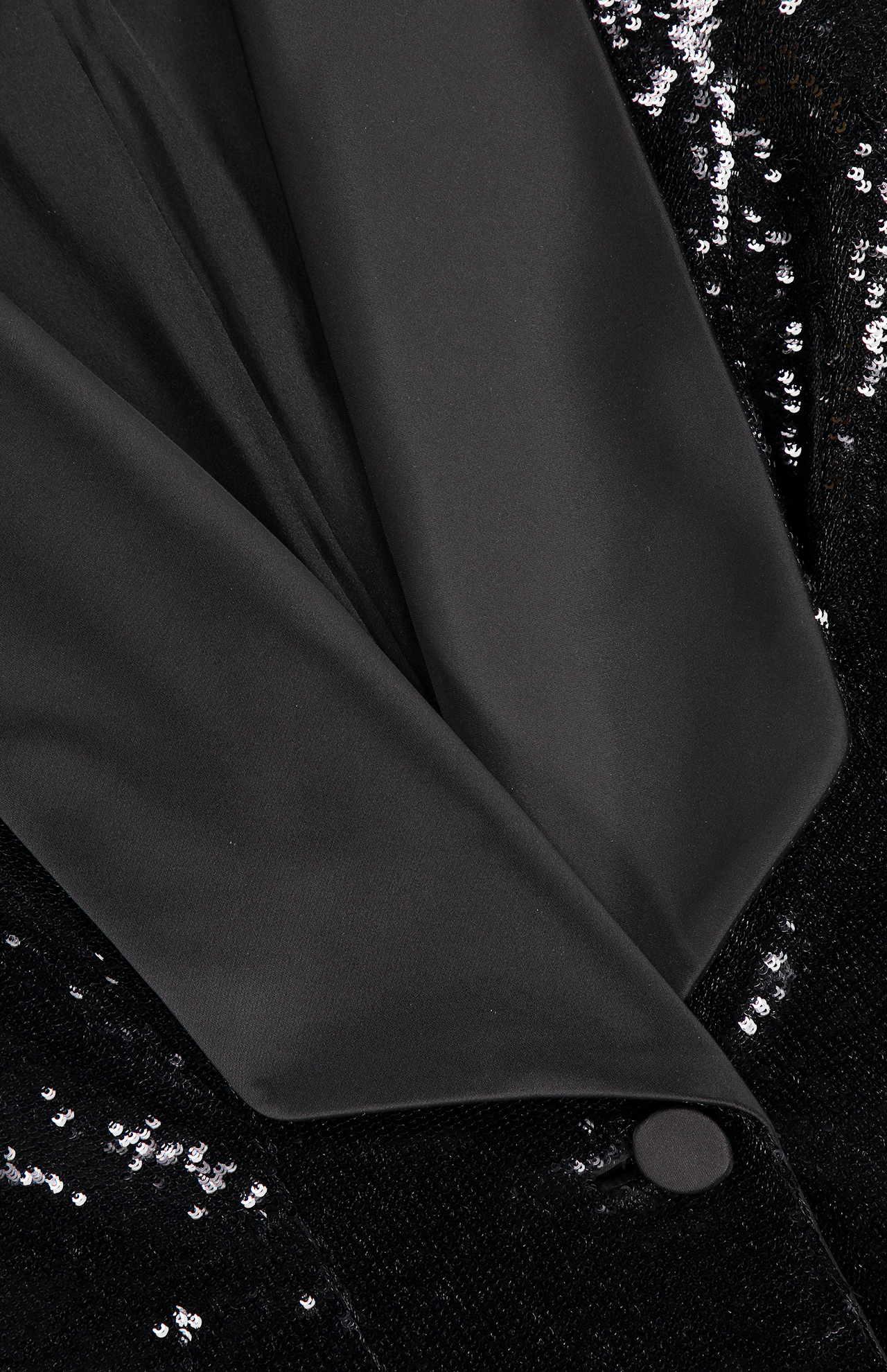 Sequin w/ Satin Lapel Jacket (6952452161651)