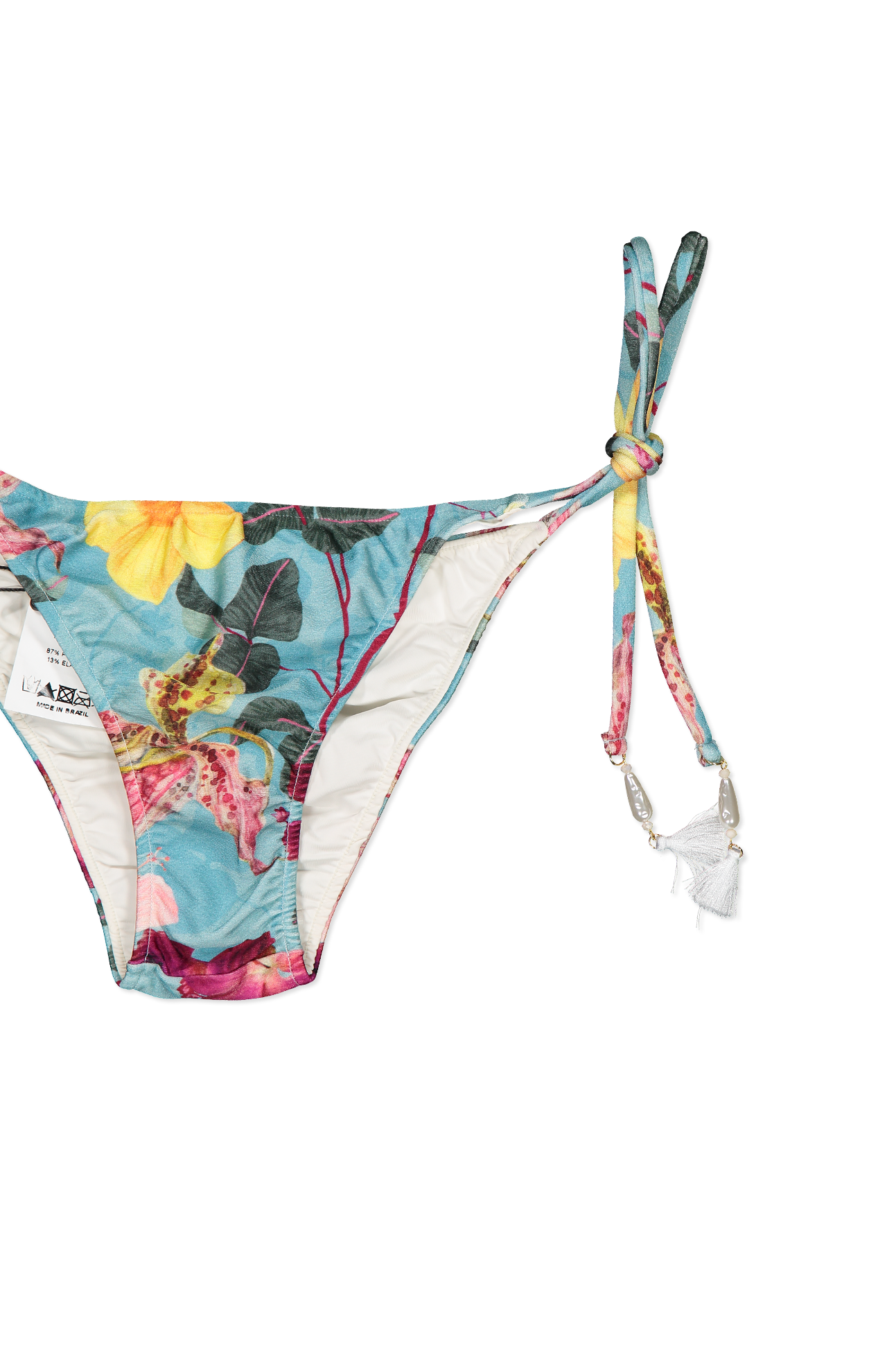 Hibiscus String Bikini Bottom (6852466507891)