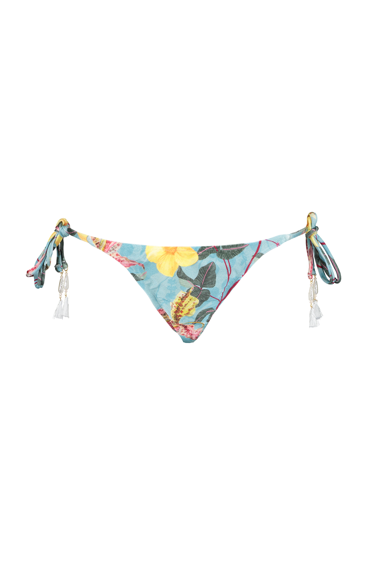 Hibiscus String Bikini Bottom (6852466507891)