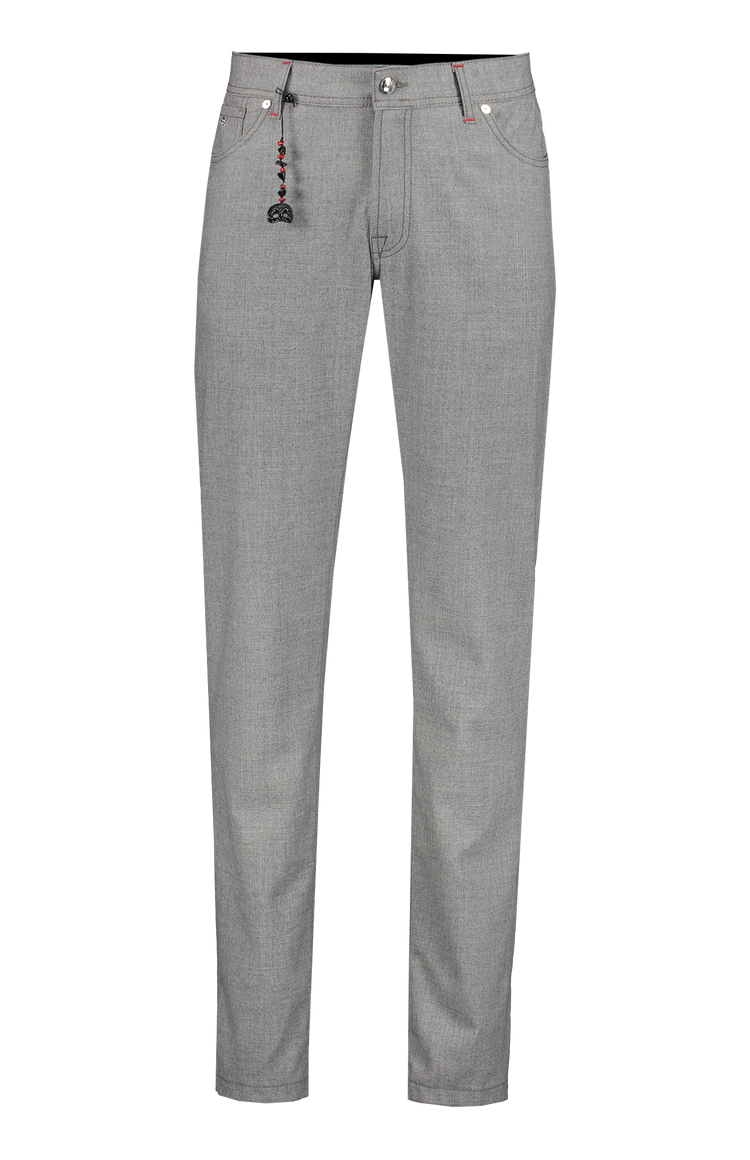 Pescarolo Kashmir Trousers Front Mannequin Image (6934923378803)
