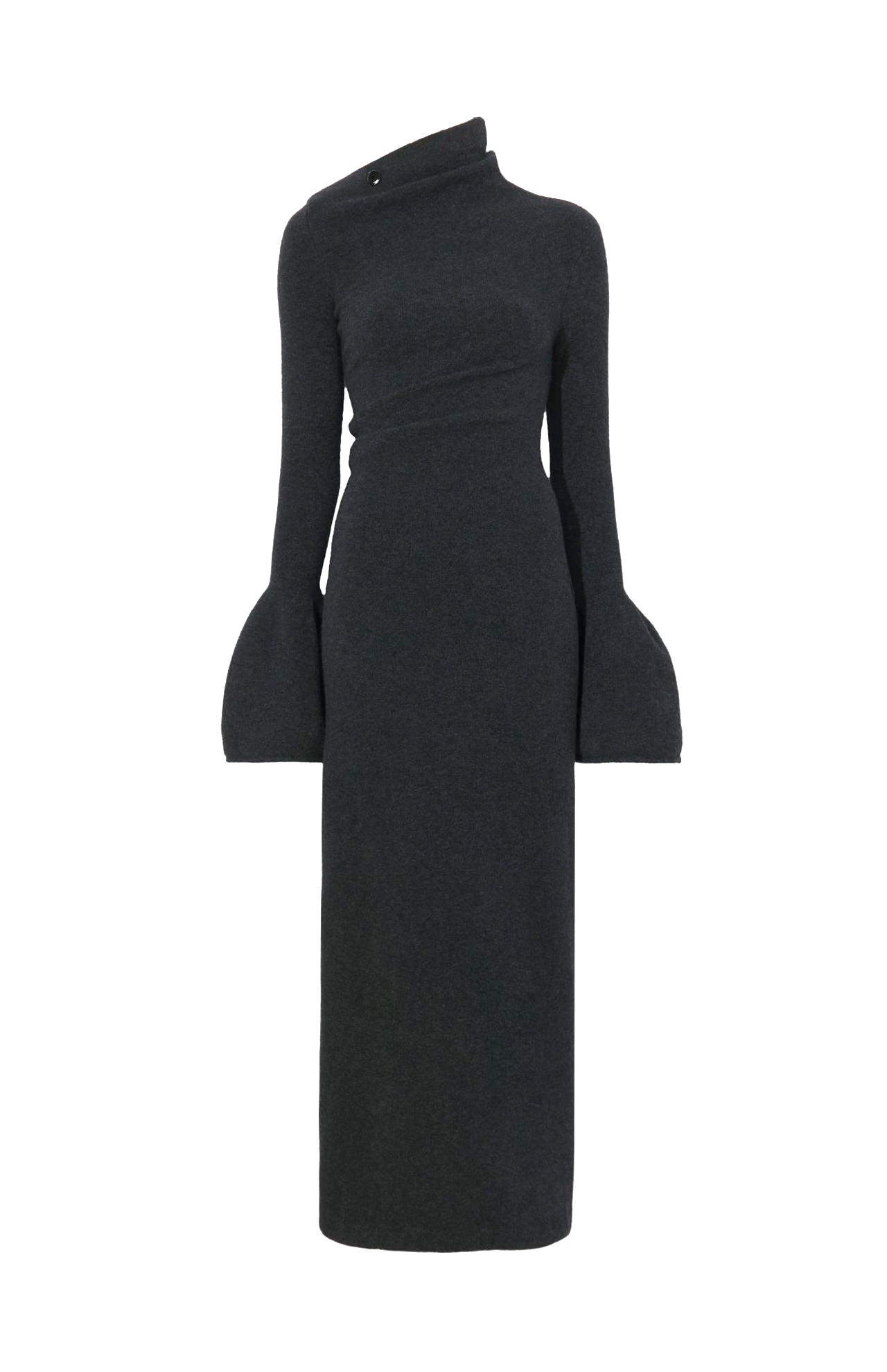 Proenza Midweight Wool Knit Dress Front Mannequin Image (6933091123315)