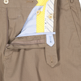 Slim Flat Front Trouser Light Brown (4437106589811)