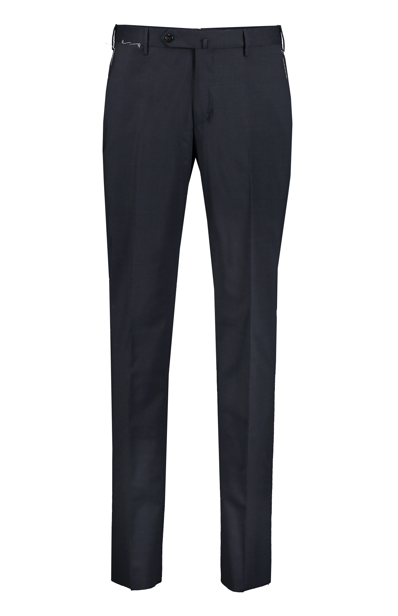 PT Torino Wool Plain Weave Trouser in Navy Melange Mannequin Image(7062203891827)