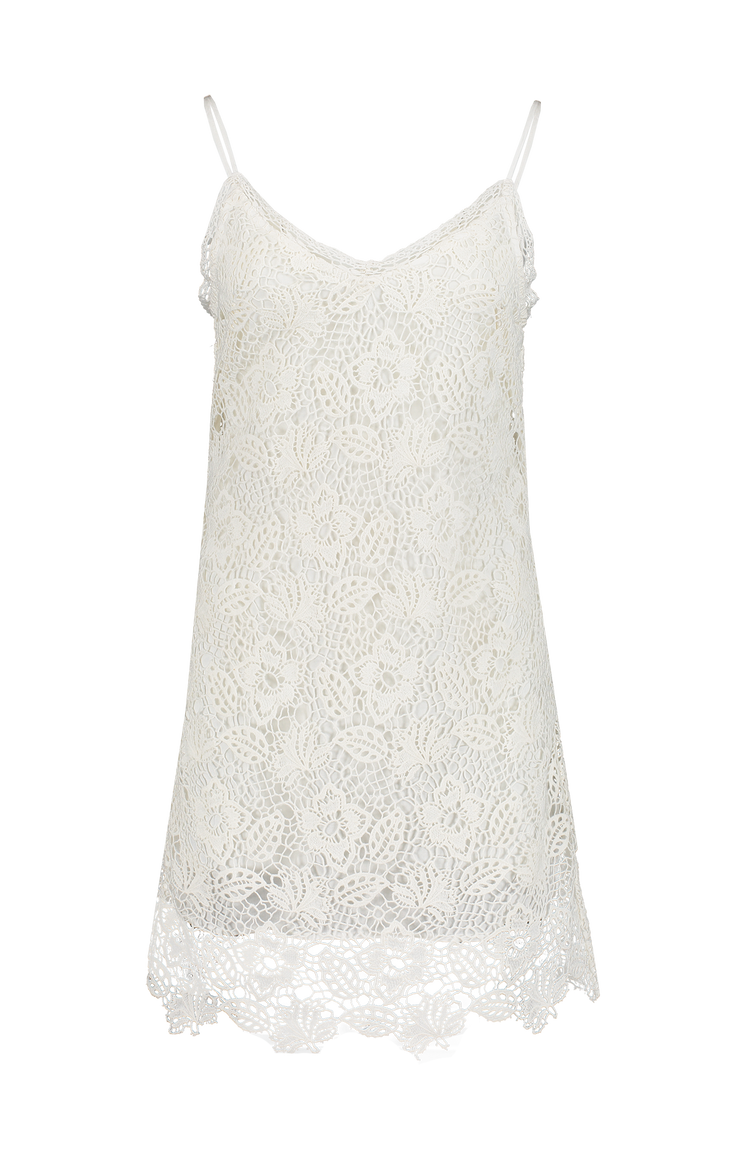 Aleah Crochet Mini Dress (6827247796339)