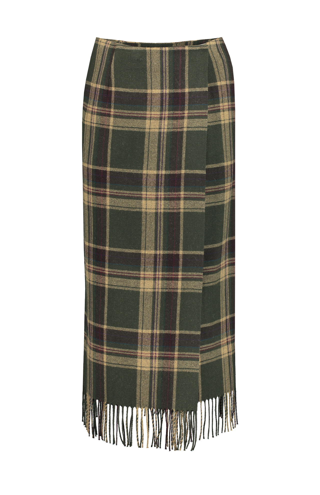 Lauren top plaid skirt