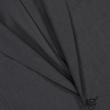 Ralph Lauren Purple Label Gregory Wool Serge Suit Charcoal Collar Detail Image (6834394890355)
