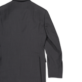 Ralph Lauren Purple Label Gregory Wool Serge Suit Charcoal Back Flat Image (6834394890355)