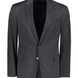 Ralph Lauren Purple Label Gregory Wool Serge Suit Charcoal Front Mannequin Image (6834394890355)