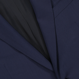 Ralph Lauren Purple Label Wool Serge 2B Gregory Jacket Classic Navy Collar Detail Image (6834394857587)