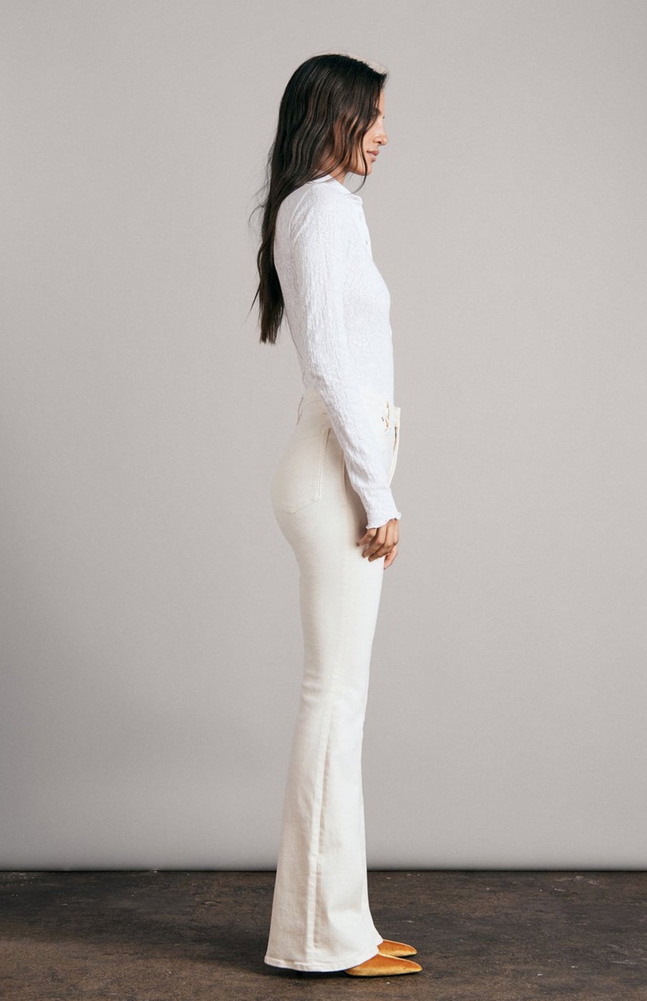 Gemma Jacquard Long Sleeve Polo (6985339928691)