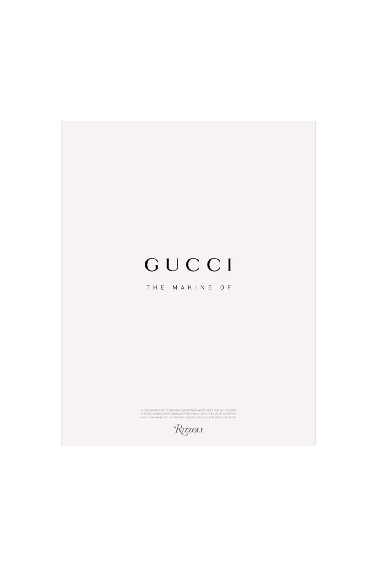 Gucci: The Making Of Book Back Cover Image (4623081963635)