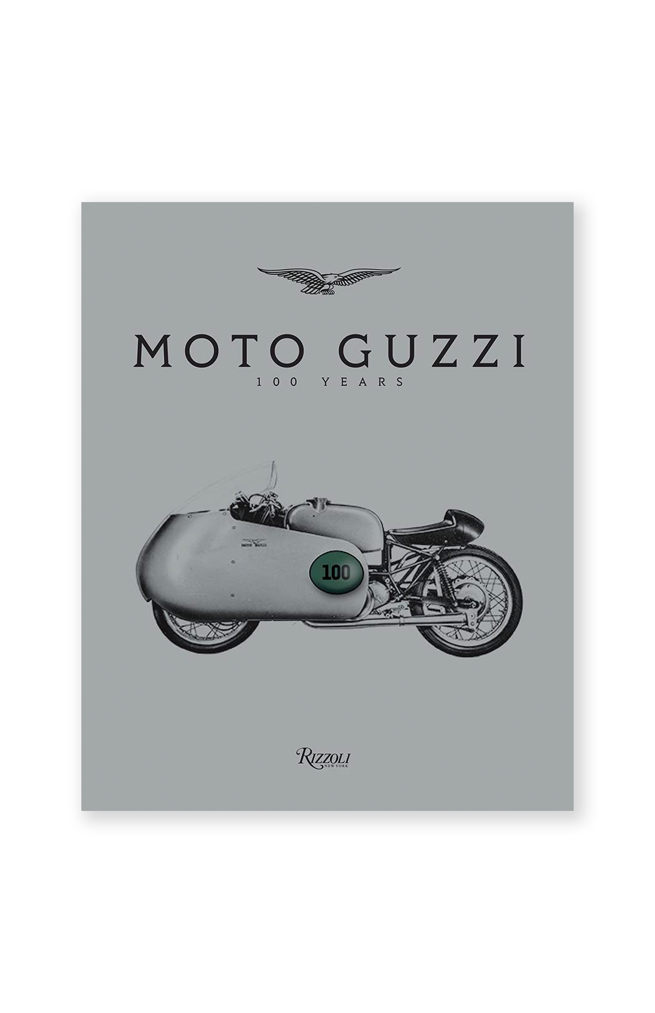 Rizzoli Moto Guzzi: 100 Years Book Front Cover Image (6804325859443)