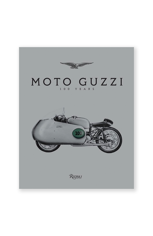 Rizzoli Moto Guzzi: 100 Years Book Front Cover Image (6804325859443)