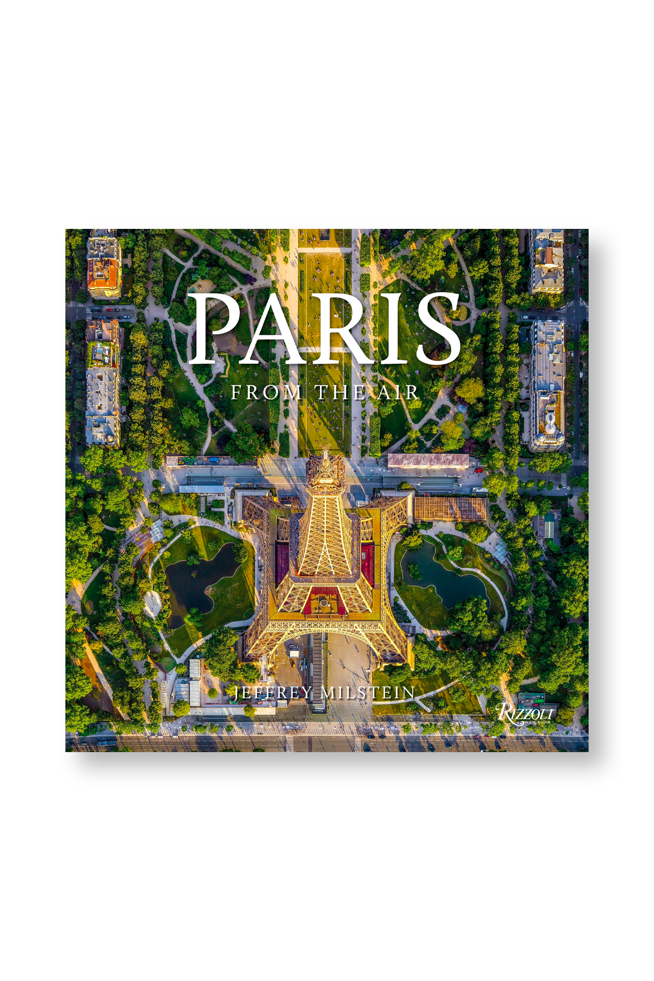 Rizzoli Paris: From the Air Book Front Cover Image (6550987243635)