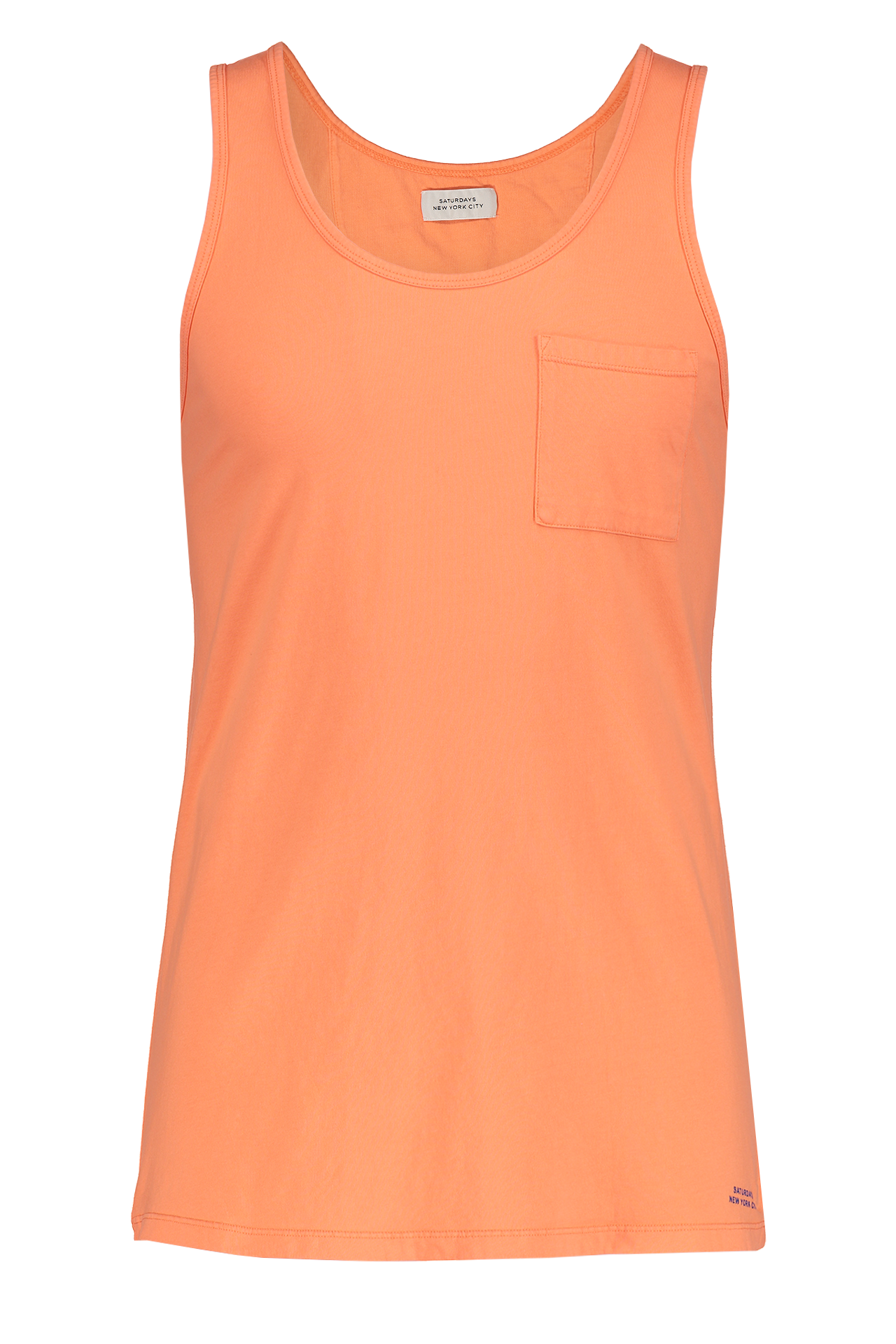 Front Image Of Saturdays Rosen Pima Tank (1962000810099)