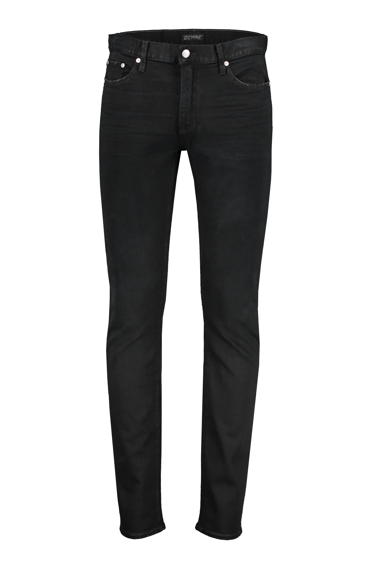 SMN Finn Tapered Slim Denim Front Mannequin Image (6974601691251)