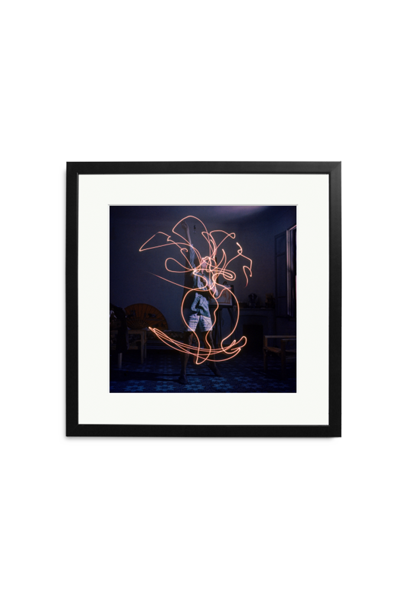 Picasso Light Drawing, 1949 (6639061663859)