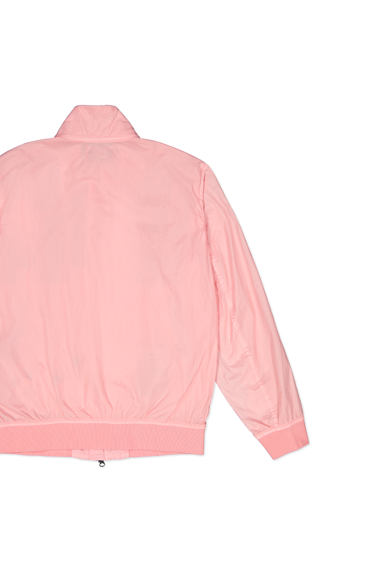 Stone Island Jacket with Black Hardware in Pink, Back Detail Image  (7054254014579)