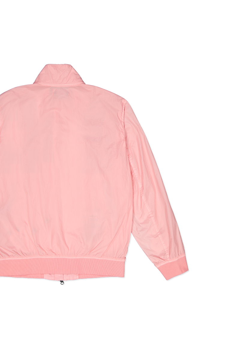 Stone Island Jacket with Black Hardware in Pink, Back Detail Image  (7054254014579)
