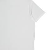 Sunspel Short Sleeve Classic Crewneck T-Shirt White Back Flat Image (6595543826547)