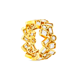 Mosaic White Diamond Eternity Band (6976291569779)