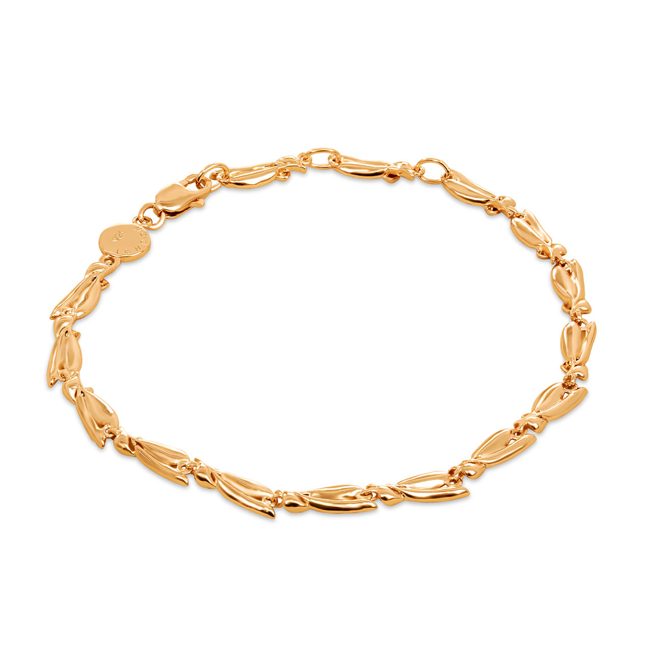 14k Wild Flower Bracelet (4658810093683)