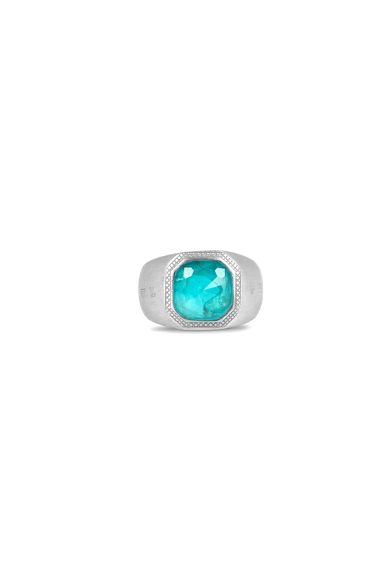 Apatite Signet Ring (4658848137331)