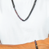 Catana Isaac Bracelet with Black Pearls (7018898915443)
