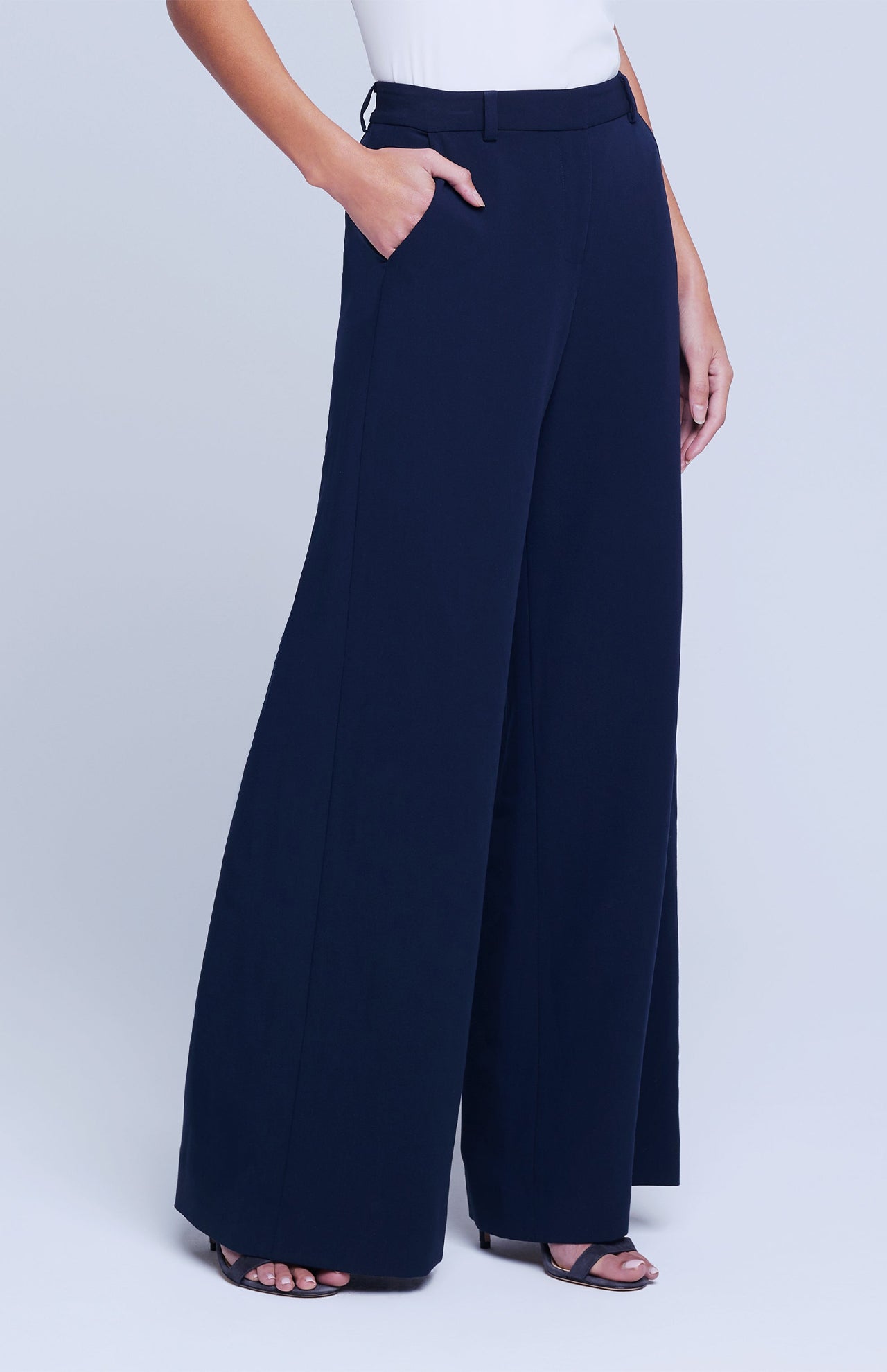 L'agence Women's Pilar Wide Leg Pant | A.K. Rikk's