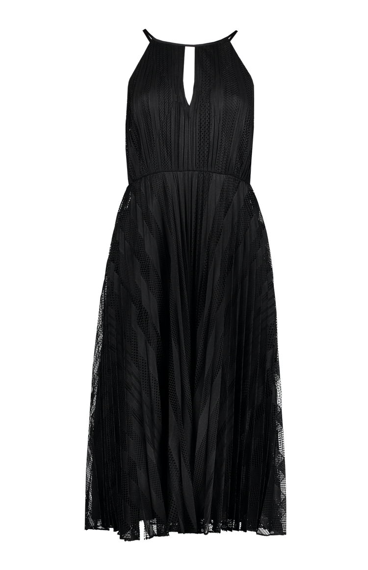 Pleated Midi Dress (6845968482419)