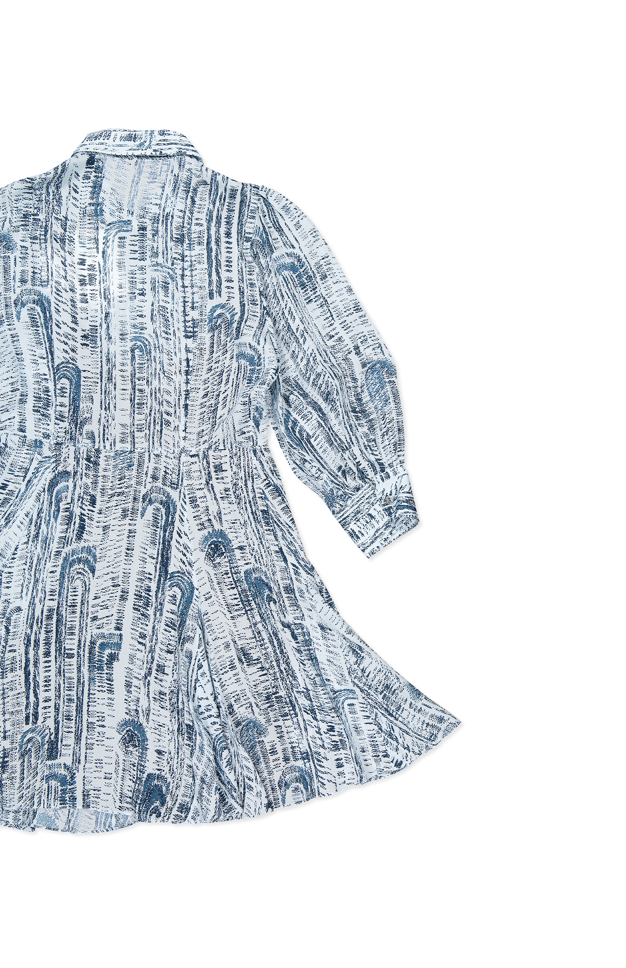 Volume Mini Shirt Dress (6845968351347)