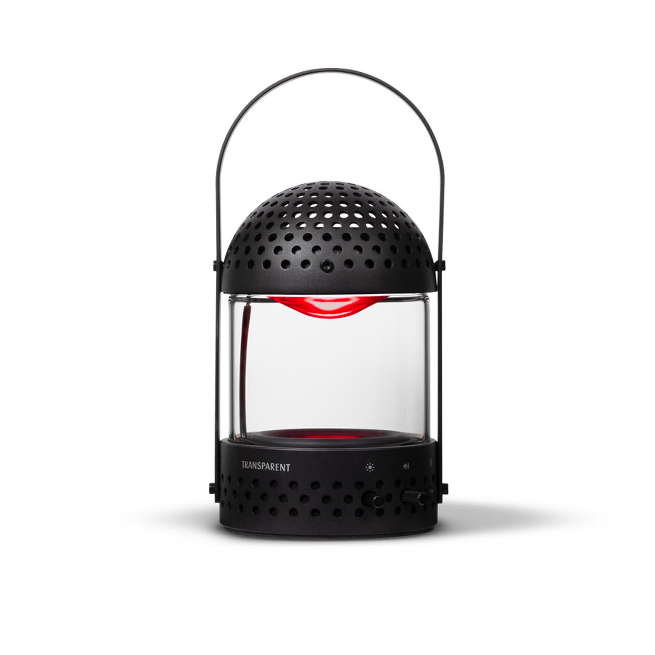 Transparent Small Light Speaker Front Image (6709354463347)