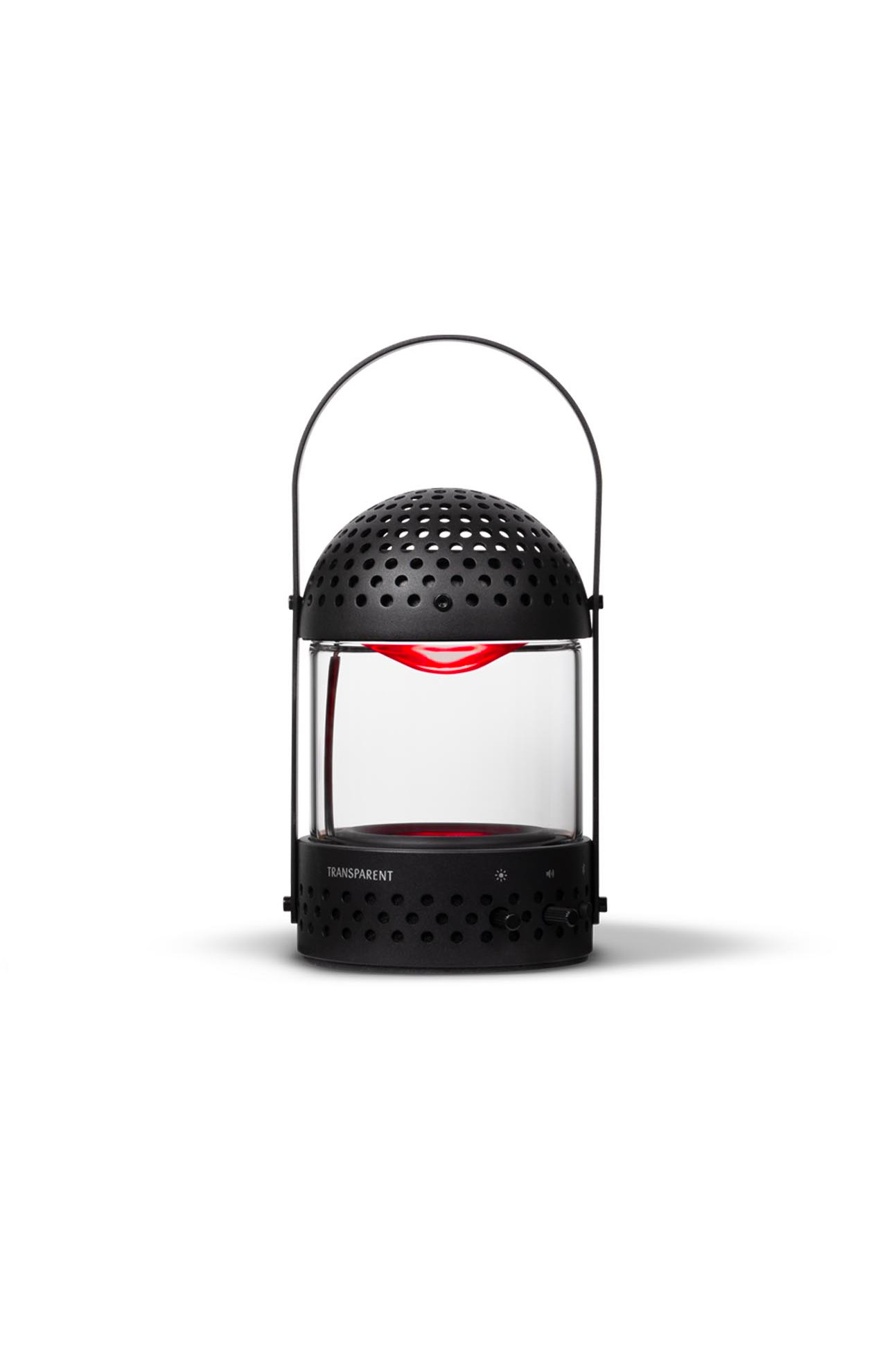 Transparent Small Light Speaker Front Image (6709354463347)
