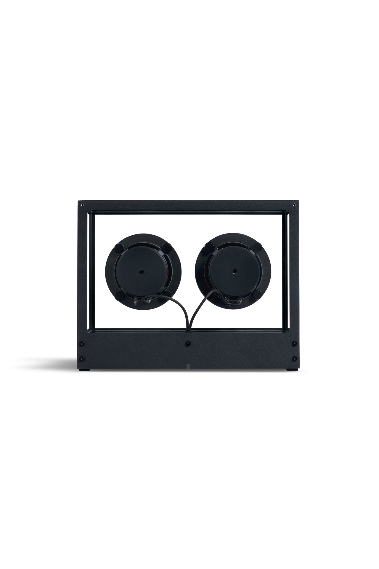 Transparent Small Transparent Speaker Black Back Image (4634560266355)