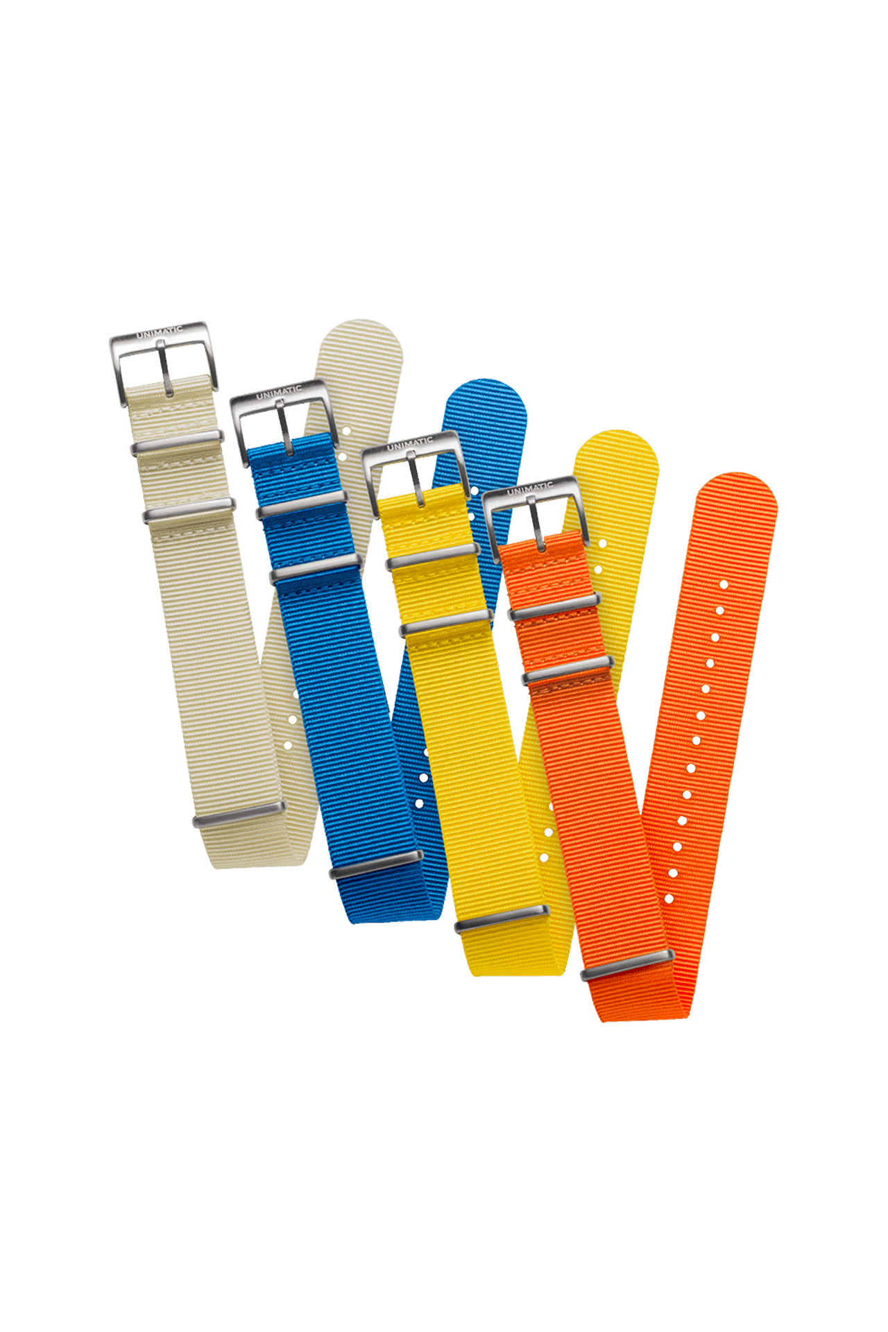Unimatic Nylon Nato 4pc Summer Set (6648732483699)