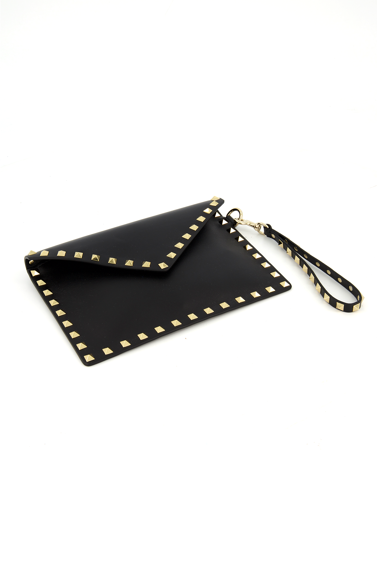 Rockstud Medium Flat Pouch (7023325184115)